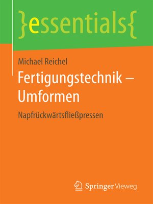 cover image of Fertigungstechnik – Umformen
